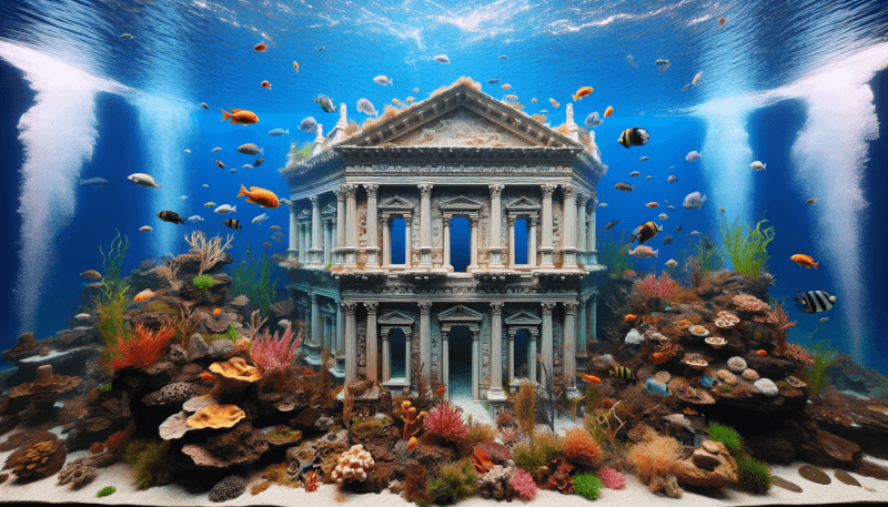 Artistic Ways To Incorporate Man-Made Structures Into Aquarium Aesthetics