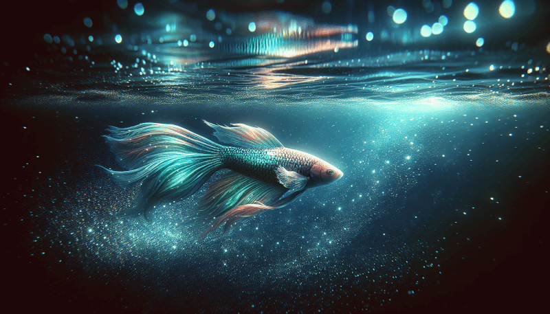 Capturing The Ethereal Beauty Of Shimmering Fish In Aquarium Aesthetics