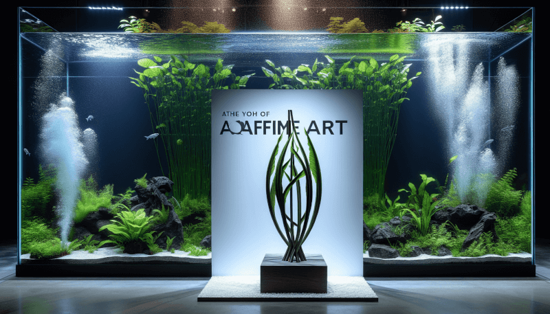 Designing A Striking Contrast Between Aquatic And Non-Aquatic Elements In Aquarium Aesthetics