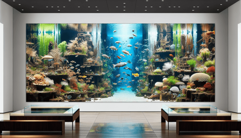 Maximizing Visual Impact With Creative Uses Of Negative Space In Aquarium Aesthetics